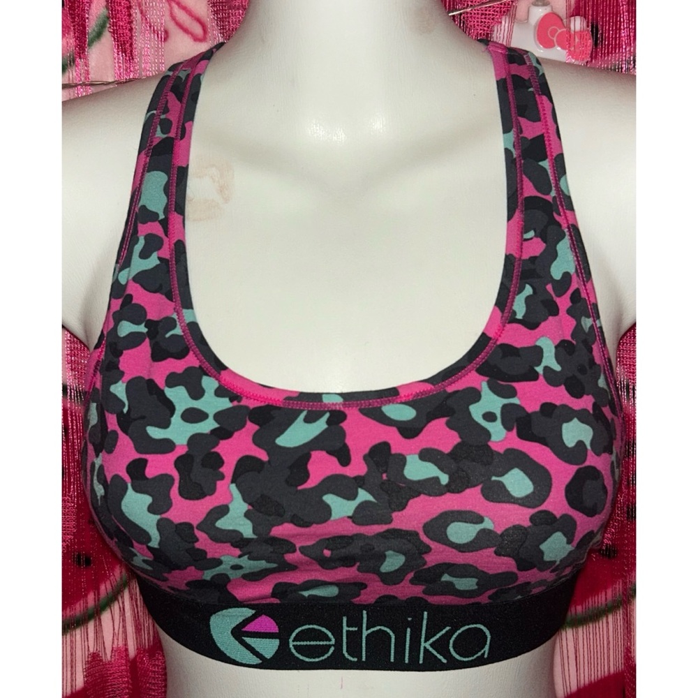 🩷🩵 Ethika Sports Bra with Camo Print